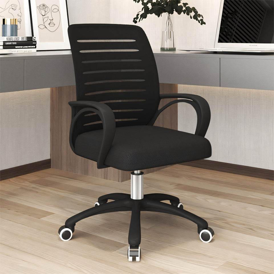 (In Stock) Rotating Breathable Latex Seat Adjustable Office Chair BGY-004