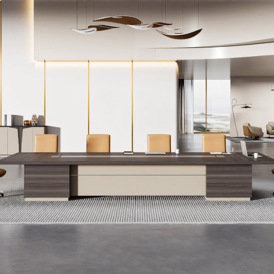 Classic Meeting Office Desk Rectangular Conference Table HYZ-1039