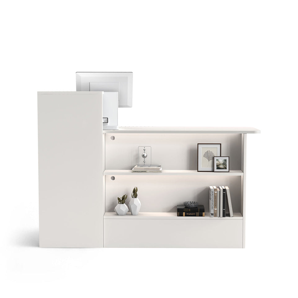 (In Stock) Newly - Upgraded Chic Salon Office Shop Store Institution Reception Desk JDT-2210