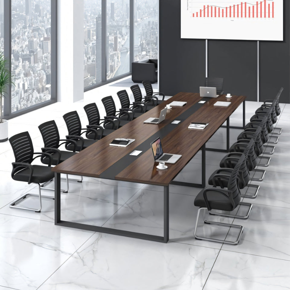 (In Stock) Conference Meeting Desk Classic Modern Large Table HYZ-1010