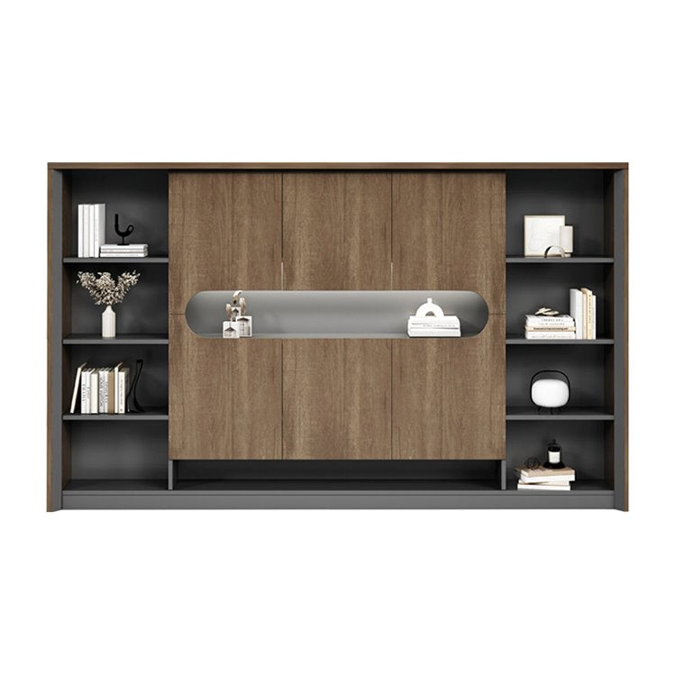 High-End Modern Executive Desk with Large Side Cabinet LBZ-10169