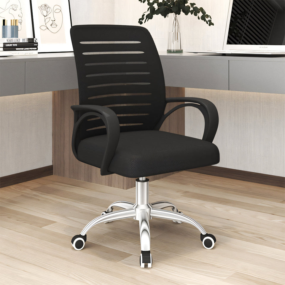 (In Stock) Rotating Breathable Latex Seat Adjustable Office Chair BGY-004