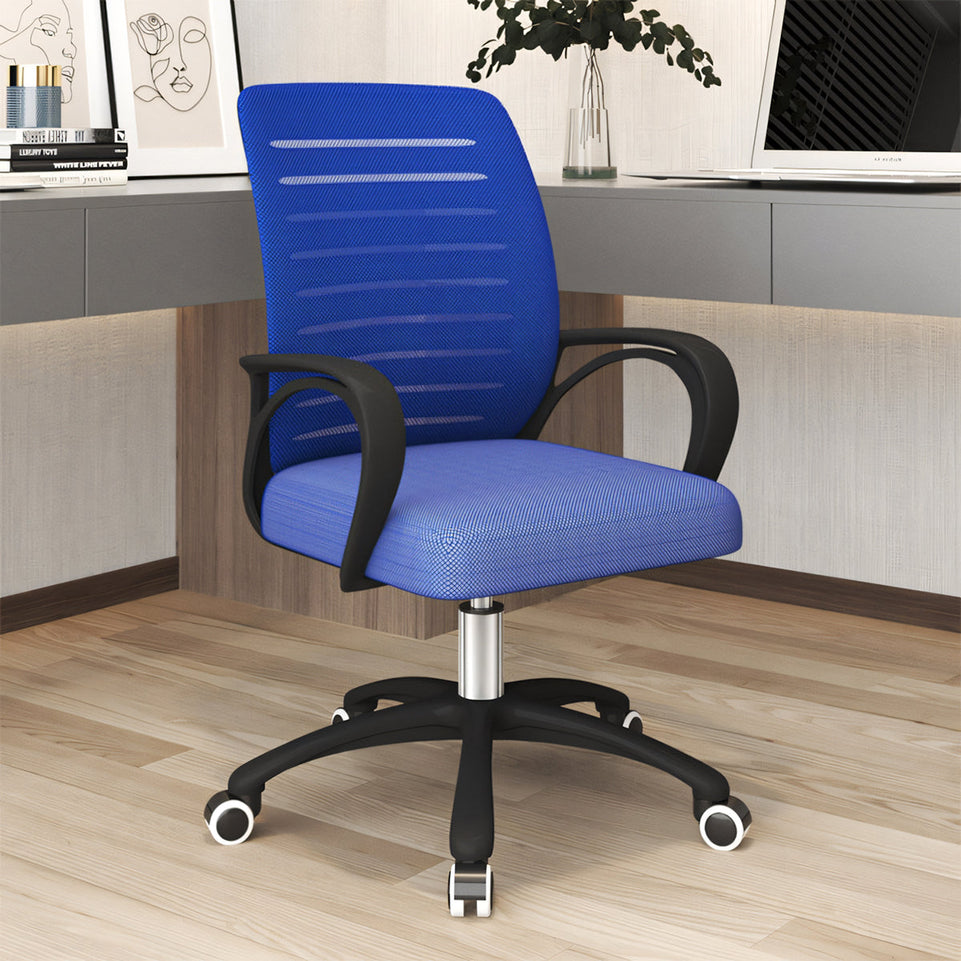 (In Stock) Rotating Breathable Latex Seat Adjustable Office Chair BGY-004