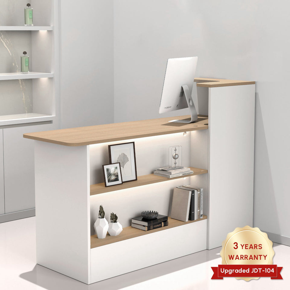Newly - Upgraded Chic Salon Office Shop Store Institution Reception Desk JDT-2210