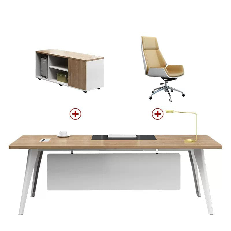 Executive Office President Desk With Curtain Board LBZ-1061