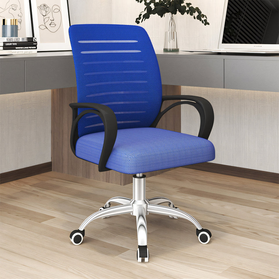 (In Stock) Rotating Breathable Latex Seat Adjustable Office Chair BGY-004