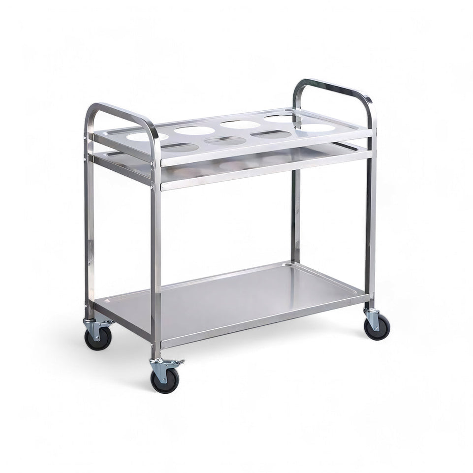 Stainless Steel Commercial Mobile Trolley For Restaurants And Hotels SCC-2000