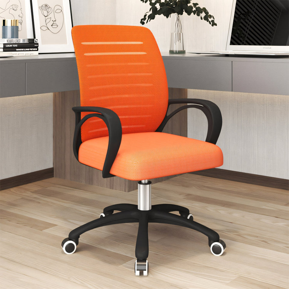 (In Stock) Rotating Breathable Latex Seat Adjustable Office Chair BGY-004