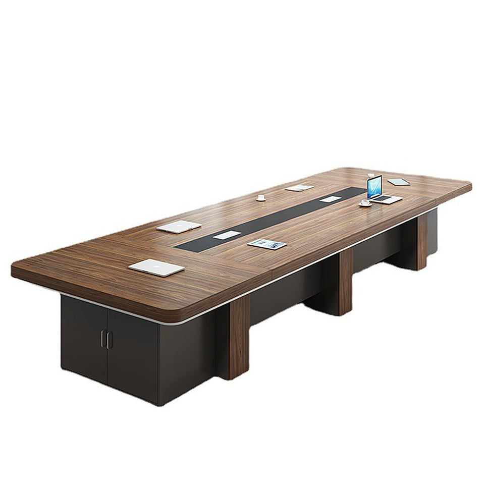 Classic Rectangular Office Desk Meeting Conference Table Set HYZ-1048