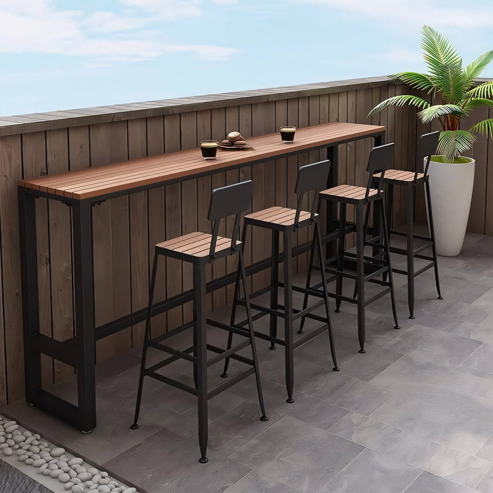 Outdoor Leisure Waterproof & Corrosion-Resistant Bar Tables and Chairs BTZ-003