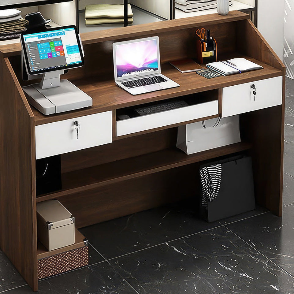 Fashion Stylish Store Salon Reception Desk Checkout Counter JDT-1062