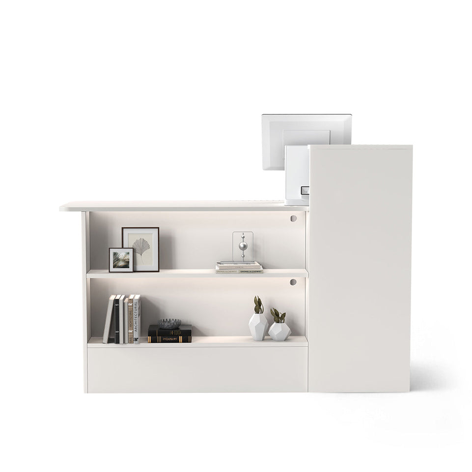 (In Stock) Newly - Upgraded Chic Salon Office Shop Store Institution Reception Desk JDT-2210