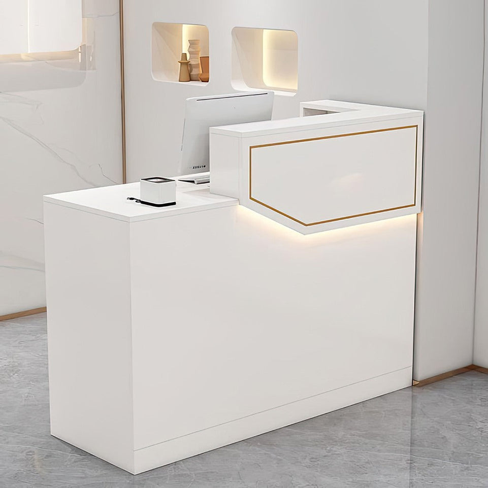 Simple Small Salon Store Restaurant Checkout Reception Desk JDT-1047