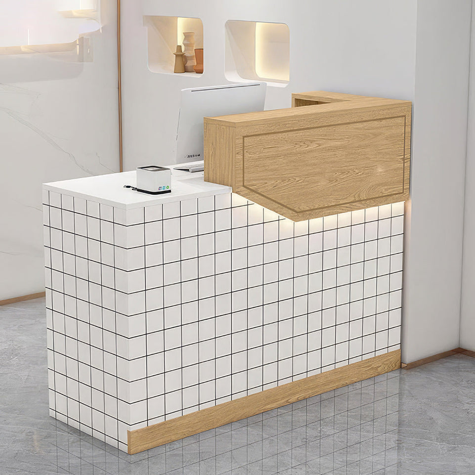 Simple Small Salon Store Restaurant Checkout Reception Desk JDT-1047