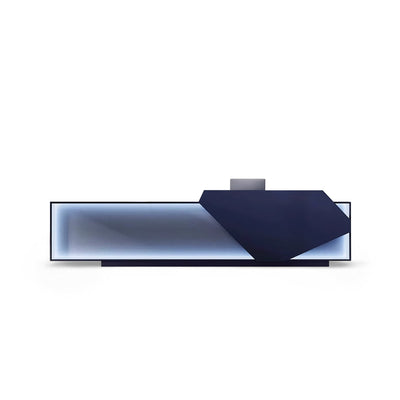 Rectangular Reception Desk for Salon with Fully Assembled and LED JDT-2154