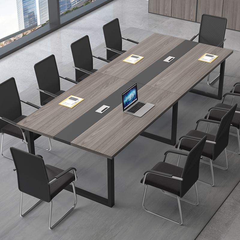 (In Stock) Conference Meeting Desk Classic Modern Large Table HYZ-1010